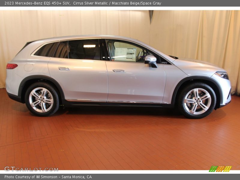  2023 EQS 450+ SUV Cirrus Silver Metallic