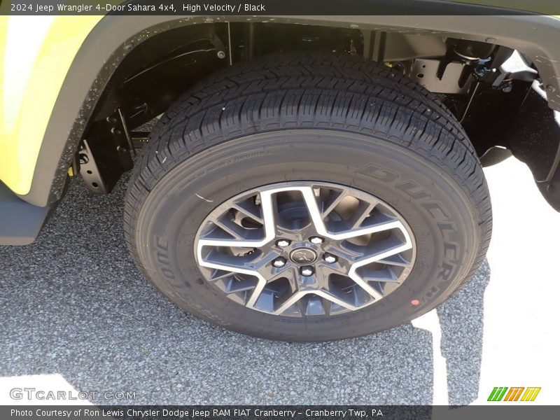 High Velocity / Black 2024 Jeep Wrangler 4-Door Sahara 4x4