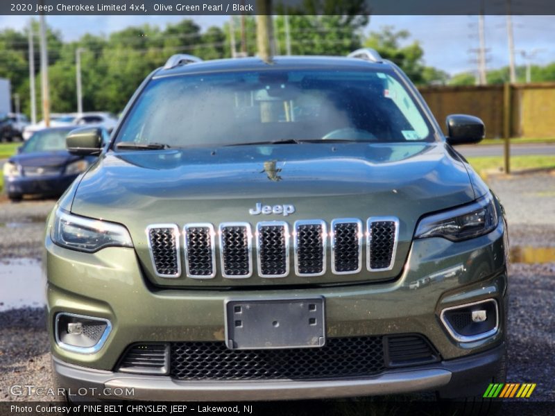 Olive Green Pearl / Black 2020 Jeep Cherokee Limited 4x4