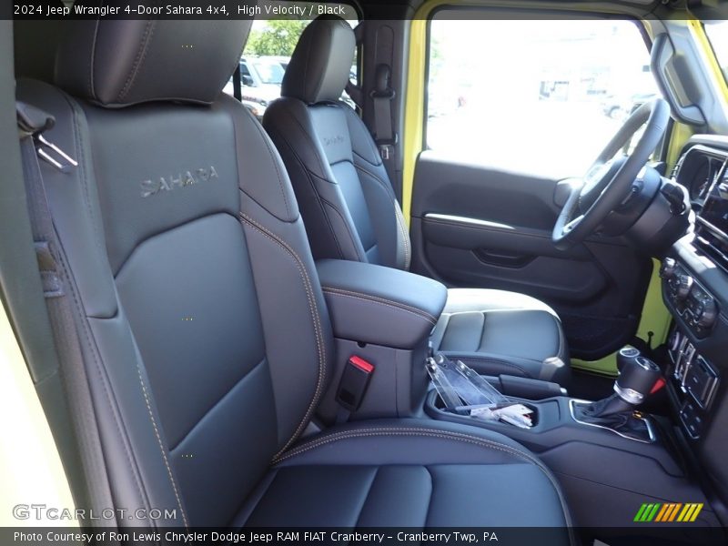 Front Seat of 2024 Wrangler 4-Door Sahara 4x4