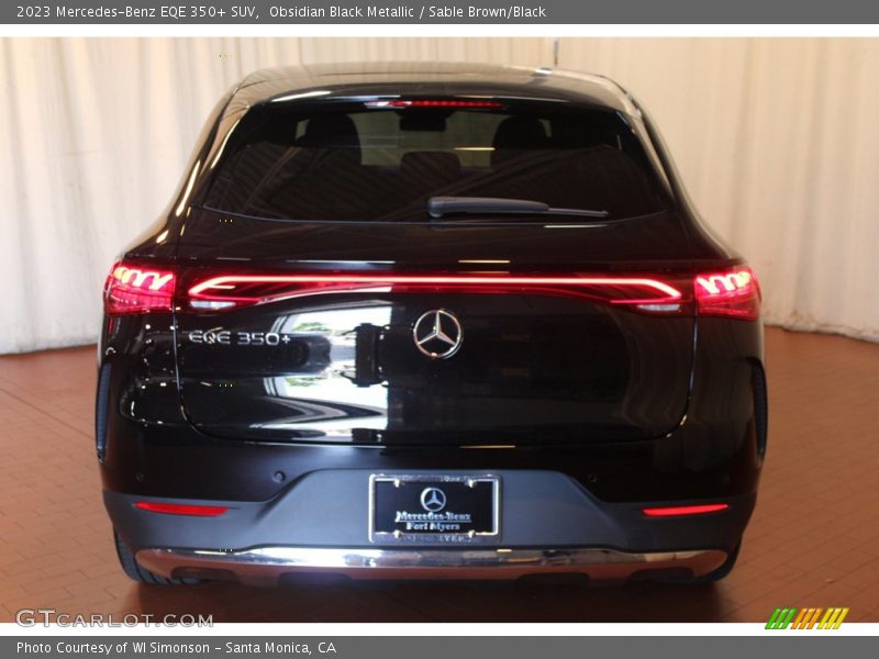 Obsidian Black Metallic / Sable Brown/Black 2023 Mercedes-Benz EQE 350+ SUV