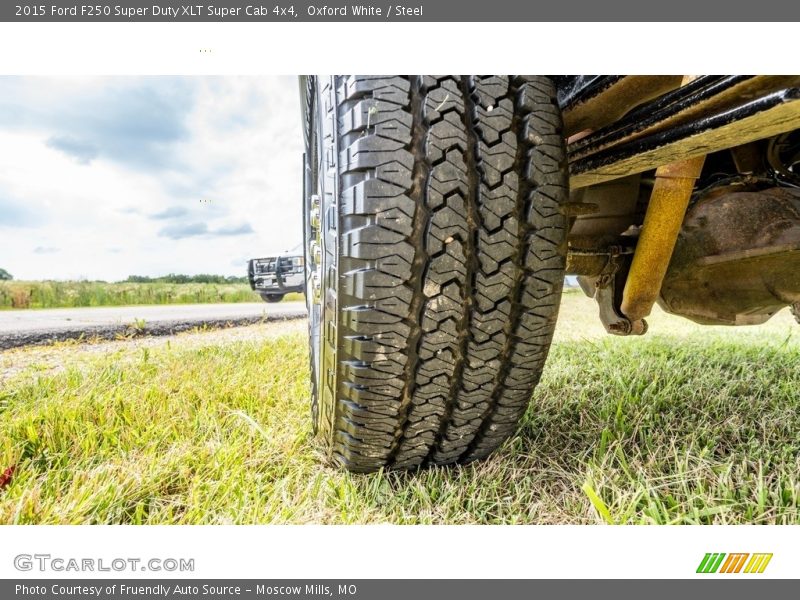 Oxford White / Steel 2015 Ford F250 Super Duty XLT Super Cab 4x4