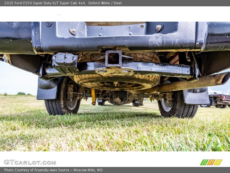 Oxford White / Steel 2015 Ford F250 Super Duty XLT Super Cab 4x4