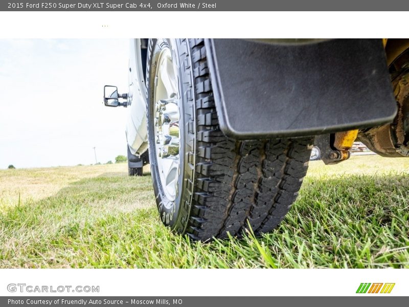 Oxford White / Steel 2015 Ford F250 Super Duty XLT Super Cab 4x4