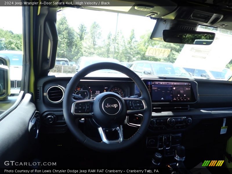 High Velocity / Black 2024 Jeep Wrangler 4-Door Sahara 4x4
