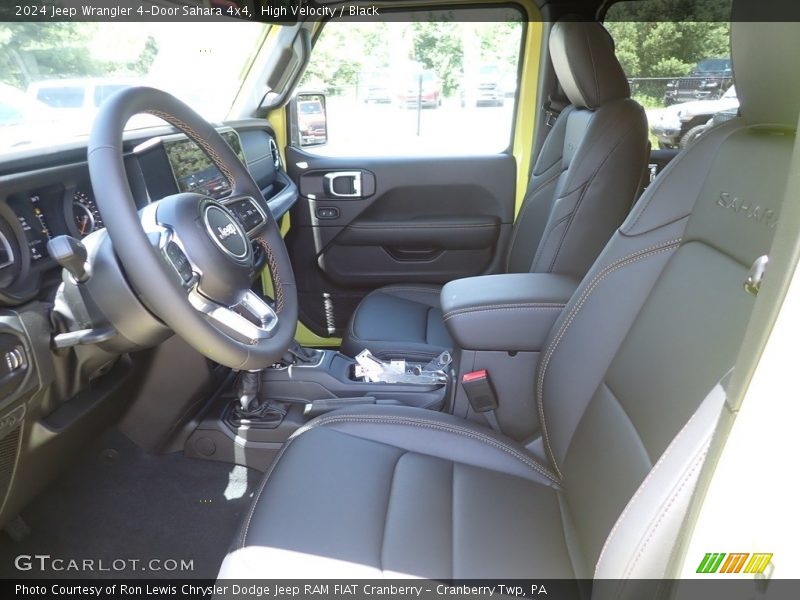 High Velocity / Black 2024 Jeep Wrangler 4-Door Sahara 4x4