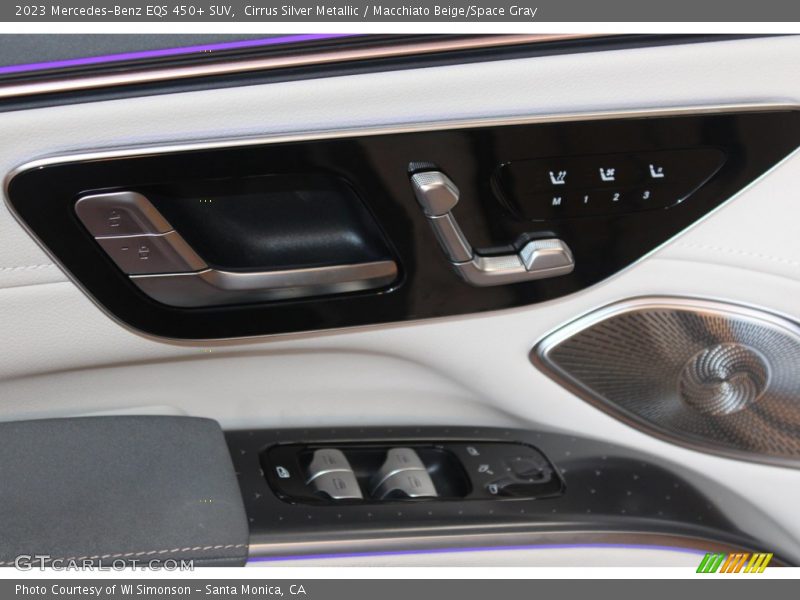 Door Panel of 2023 EQS 450+ SUV