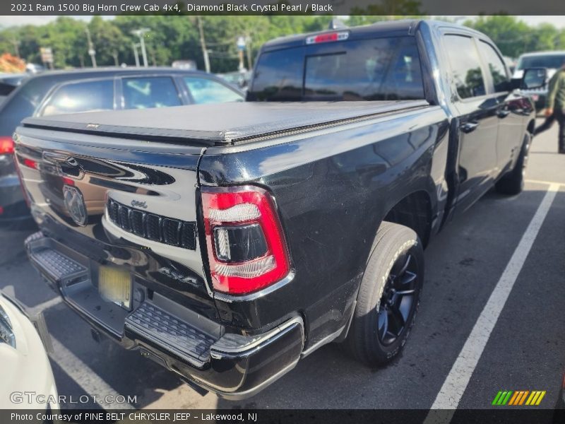 Diamond Black Crystal Pearl / Black 2021 Ram 1500 Big Horn Crew Cab 4x4