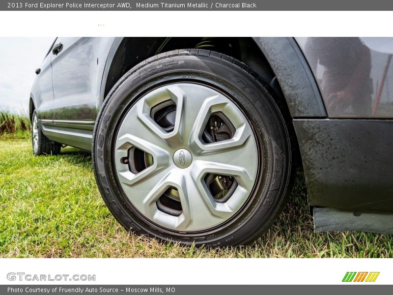  2013 Explorer Police Interceptor AWD Wheel