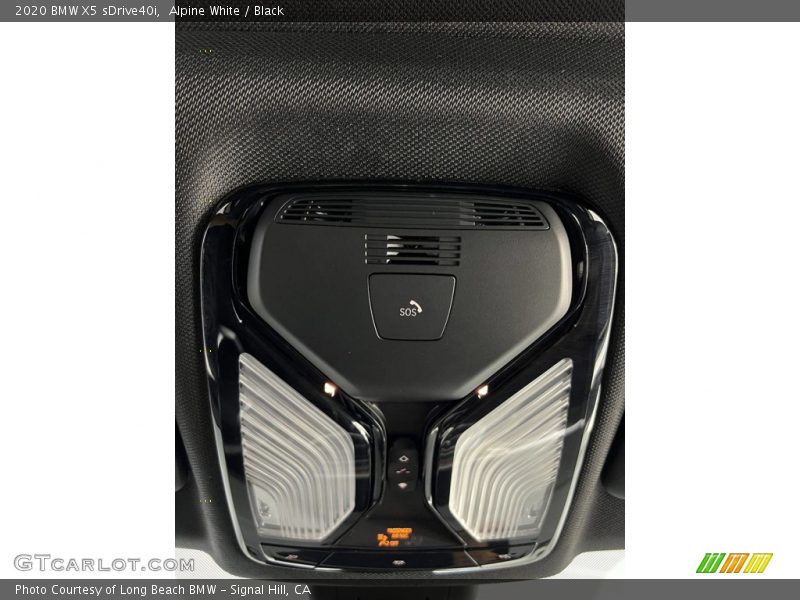 Alpine White / Black 2020 BMW X5 sDrive40i