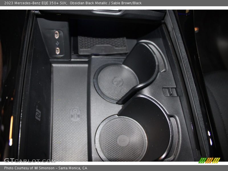Obsidian Black Metallic / Sable Brown/Black 2023 Mercedes-Benz EQE 350+ SUV
