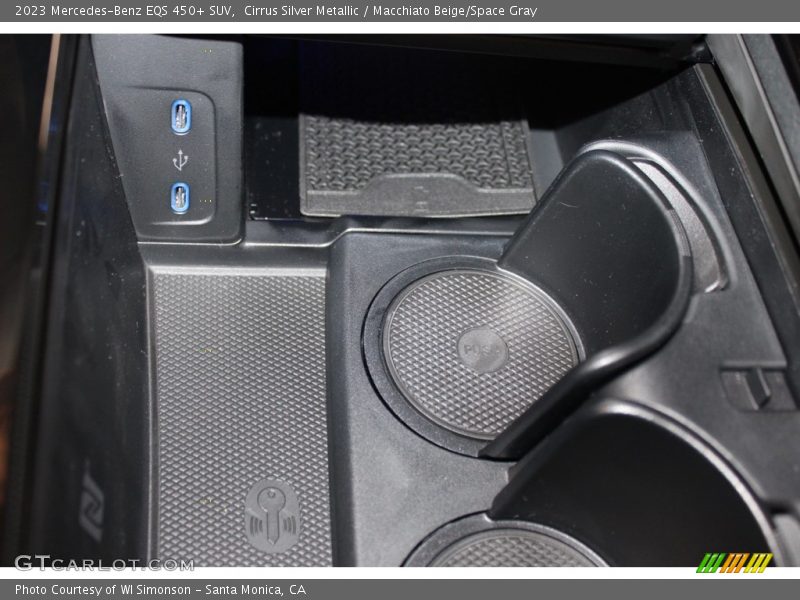 Controls of 2023 EQS 450+ SUV