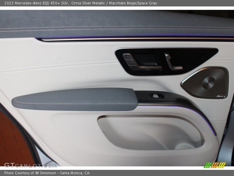 Door Panel of 2023 EQS 450+ SUV