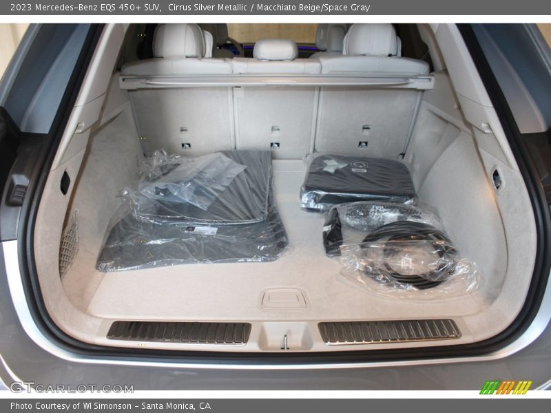  2023 EQS 450+ SUV Trunk