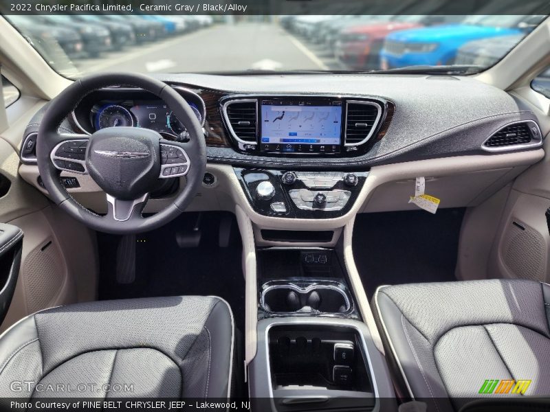  2022 Pacifica Limited Black/Alloy Interior