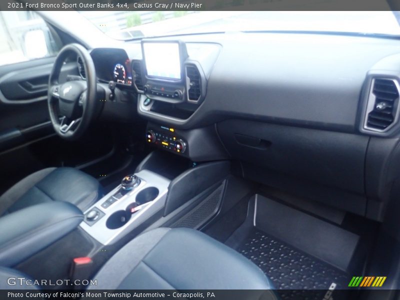 Cactus Gray / Navy Pier 2021 Ford Bronco Sport Outer Banks 4x4