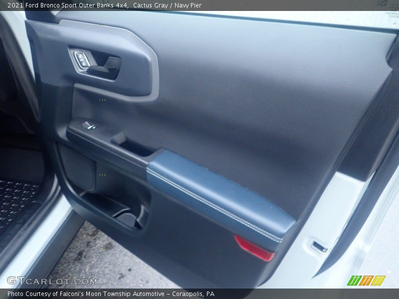 Cactus Gray / Navy Pier 2021 Ford Bronco Sport Outer Banks 4x4
