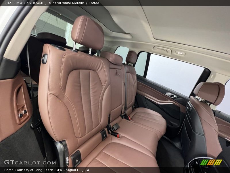 Rear Seat of 2022 X7 xDrive40i