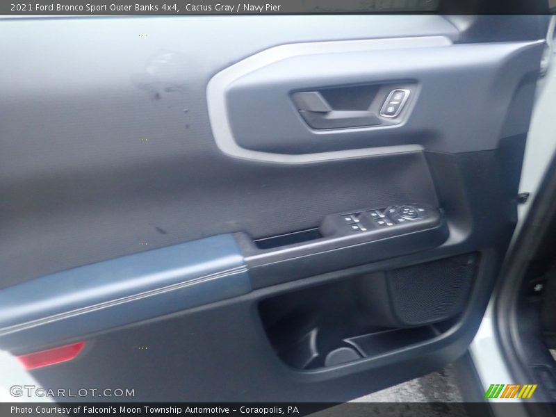 Cactus Gray / Navy Pier 2021 Ford Bronco Sport Outer Banks 4x4