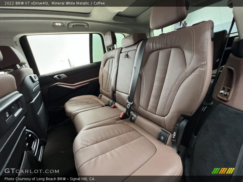 Rear Seat of 2022 X7 xDrive40i