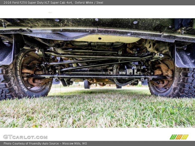 Oxford White / Steel 2016 Ford F250 Super Duty XLT Super Cab 4x4