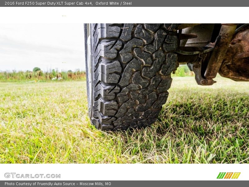 Oxford White / Steel 2016 Ford F250 Super Duty XLT Super Cab 4x4