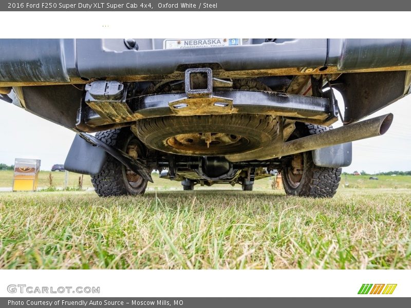 Oxford White / Steel 2016 Ford F250 Super Duty XLT Super Cab 4x4