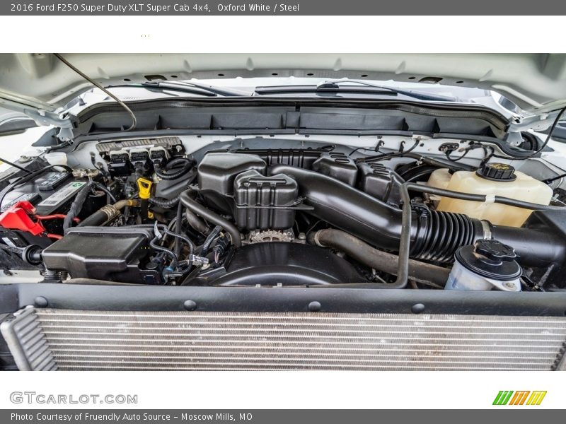 Oxford White / Steel 2016 Ford F250 Super Duty XLT Super Cab 4x4