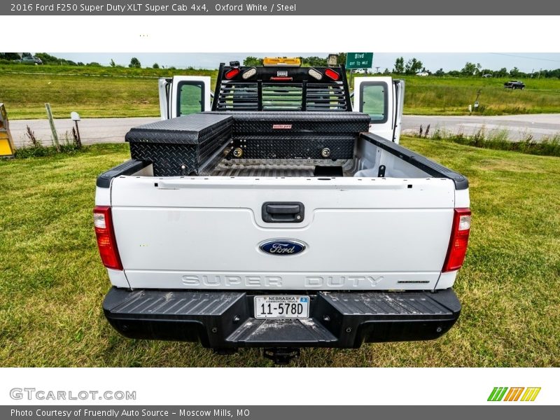 Oxford White / Steel 2016 Ford F250 Super Duty XLT Super Cab 4x4