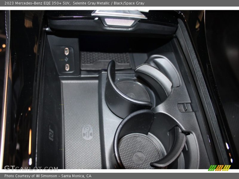 Selenite Gray Metallic / Black/Space Gray 2023 Mercedes-Benz EQE 350+ SUV
