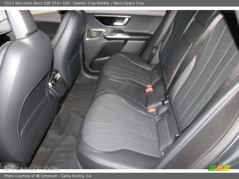 Selenite Gray Metallic / Black/Space Gray 2023 Mercedes-Benz EQE 350+ SUV