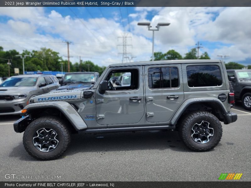  2023 Wrangler Unlimited Rubicon 4XE Hybrid Sting-Gray