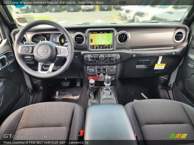 Sting-Gray / Black 2023 Jeep Wrangler Unlimited Rubicon 4XE Hybrid