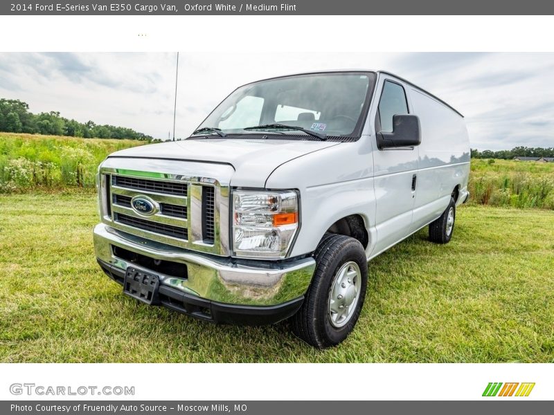 Oxford White / Medium Flint 2014 Ford E-Series Van E350 Cargo Van