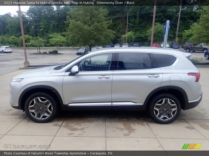  2023 Santa Fe Hybrid Limited AWD Plug-In Hybrid Shimmering Silver