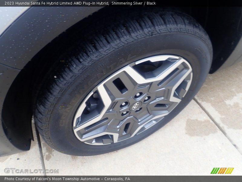 Shimmering Silver / Black 2023 Hyundai Santa Fe Hybrid Limited AWD Plug-In Hybrid