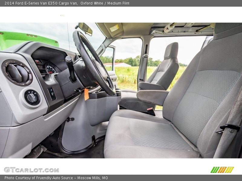 Oxford White / Medium Flint 2014 Ford E-Series Van E350 Cargo Van