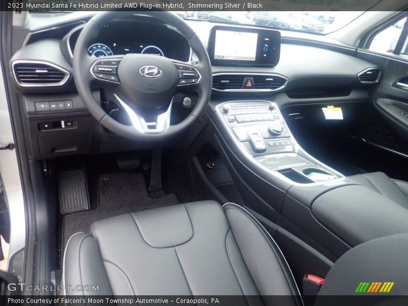  2023 Santa Fe Hybrid Limited AWD Plug-In Hybrid Black Interior