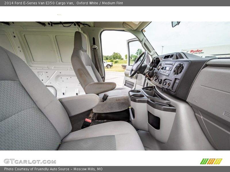 Oxford White / Medium Flint 2014 Ford E-Series Van E350 Cargo Van