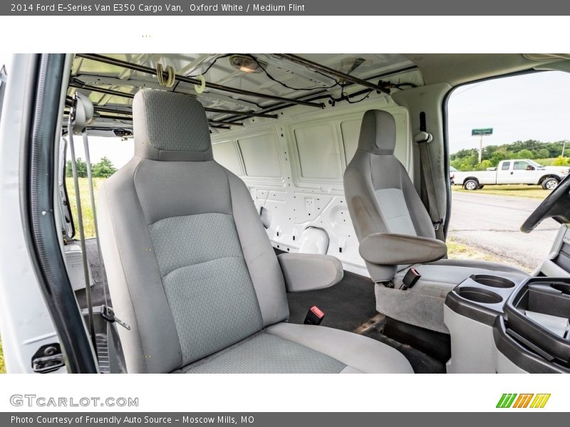 Oxford White / Medium Flint 2014 Ford E-Series Van E350 Cargo Van