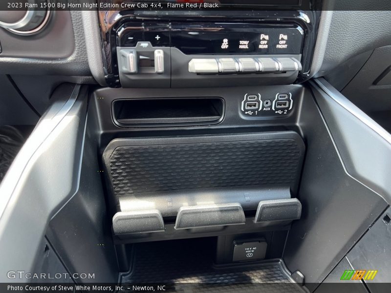 Flame Red / Black 2023 Ram 1500 Big Horn Night Edition Crew Cab 4x4