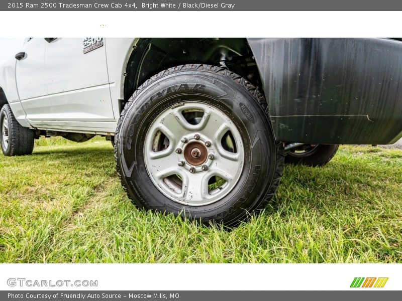 Bright White / Black/Diesel Gray 2015 Ram 2500 Tradesman Crew Cab 4x4