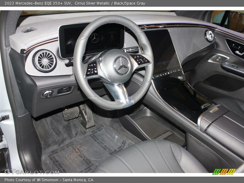Cirrus Silver Metallic / Black/Space Gray 2023 Mercedes-Benz EQE 350+ SUV