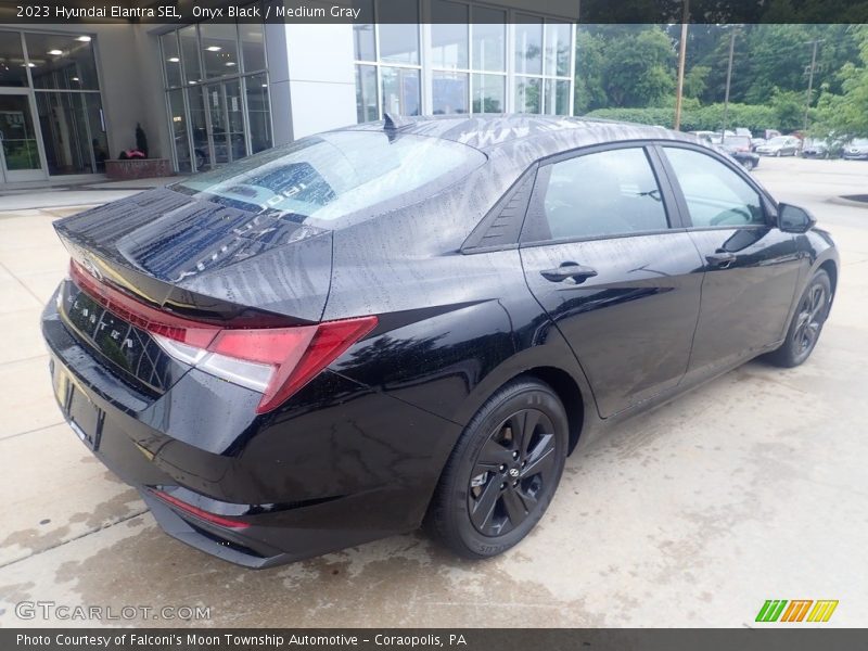 Onyx Black / Medium Gray 2023 Hyundai Elantra SEL