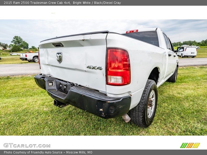 Bright White / Black/Diesel Gray 2015 Ram 2500 Tradesman Crew Cab 4x4