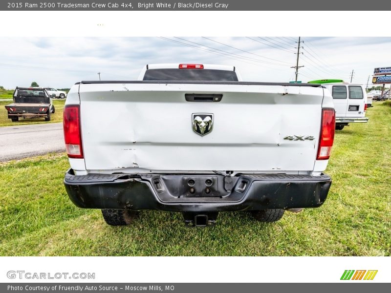 Bright White / Black/Diesel Gray 2015 Ram 2500 Tradesman Crew Cab 4x4