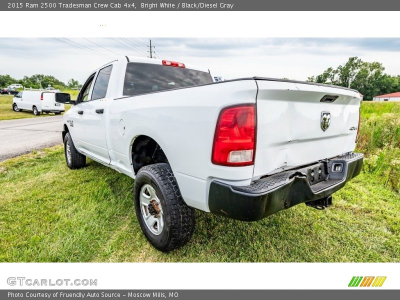 Bright White / Black/Diesel Gray 2015 Ram 2500 Tradesman Crew Cab 4x4