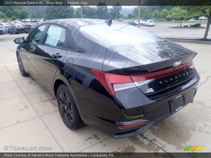 Onyx Black / Medium Gray 2023 Hyundai Elantra SEL