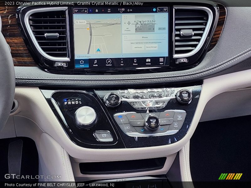 Controls of 2023 Pacifica Hybrid Limited