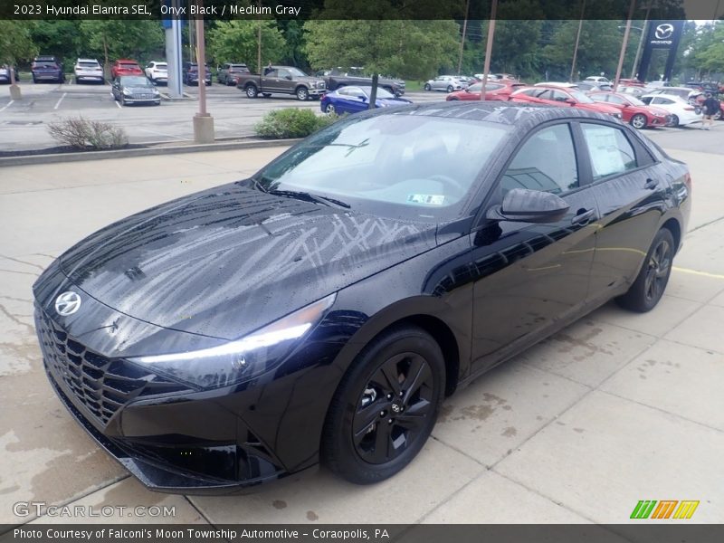 Onyx Black / Medium Gray 2023 Hyundai Elantra SEL